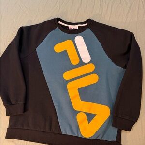 Fila Emmett Color block Crewneck sweatshirt. Rare Find!  New without tags.
